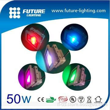 CHINA Super bright IP65 24 volt outdoor 50w RGB led flood light